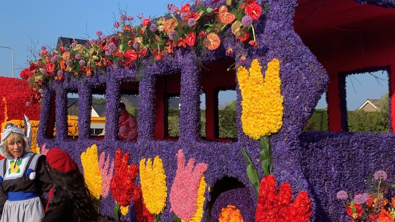 Blomsterparaden och Delft